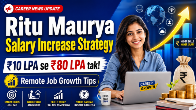 Ritu Maurya Salary Increase Strategy